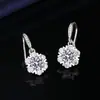 Nuevos pendientes de copo de nieve Gymnx de alta gama, de estilo coreano, muy vendidos, para mujer, elegantes, de calidad Seiko, joyería para las orejas.