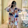Pijama para mujer, verano, manga corta, fino, dulce, para chica estudiante, traje lindo, talla grande, ropa de casa de verano, venta al por mayor en grandes cantidades
