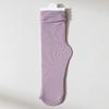 Meias de gelo femininas primavera e verão Meias finas de seda gelada com felpa jk preto branco meias de cano médio meias para mocassins meias de moda ins