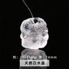 Jingdian joyería cristal natural zorro de nueve colas zorro redondo colgante de marca accesorios de joyería diy talla Seiko venta al por mayor