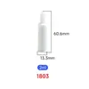 Material de embalagem de uso único com compartimento duplo 1/1,5ml material de embalagem de uso único tipo bola de boliche frasco de uso único de PP ampola de soro com separação de óleo e água