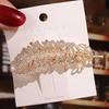Corea del Sur Dongdaemun Lindo Pluma Traje de 6 Horquillas Sentido Avanzado Clip Oso Flequillo Clip de Borde Nueva Horquilla