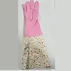 Guantes para Lavar Platos de Terciopelo con Posicionamiento Libre de Olores Plus Guantes de Cuero para Lavandería Impermeables para Tareas Domésticas Guantes de Goma Engrosados