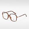 M3107 Gafas de Estilo Coreano Anti Luz Azul Populares Mismo Estilo Montura Poligonal Espejo Plano Gafas para Miopía Venta al por Mayor