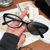 Óculos de Armação Pequena Triangular Simples de Novo Estilo Sem Grau para Mulheres, Armações de Óculos Estilo Rua, Óculos Sem Grau Anti-Luz Azul da Moda Europeia e Americana