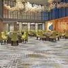 Alfombra Estampada Ignífuga Grado B1 en Stock para Hoteles, Salas de Conferencias, Casas de Huéspedes y Salas de Billar, Alfombra de 800g, Resistente al Desgaste