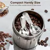 Colher Medidora em Formato de Coração Aço Inoxidável Colher Medidora de Grãos de Café Personalizável com Logo Transfronteiriço Colher Medidora para Assar 15ml 30ml Colher para Leite em Pó