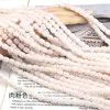 Cuentas cilíndricas de vidrio de 9*8 mm, color porcelana, imitación jade, forma de barril, pequeñas cuentas de azufaifa multicolor, accesorios para joyería DIY