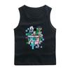 Chaleco para niños, camiseta de verano para niños, elegante, fina, sin mangas, ropa exterior, ropa para niños pequeños y medianos, entrega de una pieza