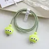 Cubierta Protectora para Cable de Datos para Cargador Apple de 20W, Dibujos Animados, a Prueba de Roturas para Cable de Carga de Teléfono Móvil