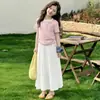 Conjunto de Verano para Niñas 2026 Nuevo Modelo Ropa de Verano Única y Hermosa para Niños Vestidos Elegantes y de Moda para Niñas Mayores