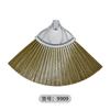 Cabeça de vassoura doméstica de plástico de fábrica em forma de leque vassoura de seda dourada vassoura de remoção de poeira de teto vassoura de limpeza de saída