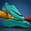 Zapatos de Fútbol Nk C Ronaldo Assassin 16 con Tacos Rotos para Hombres, Niños, Niñas, Adultos, Tacos Largos, Zapatos de Entrenamiento Profesionales para Mujeres