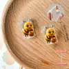 Protector de cable de datos acrílico 2D, previene la rotura, presenta diseños de animales de dibujos animados, cable de datos para teléfono Tipo-C, para ventas transfronterizas