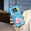 Adecuado para funda de teléfono móvil Huawei, Porta Tarjetas de Dibujos Animados, Carcasa Blanda Divertida de Moda a Prueba de Polvo, Ranura para Tarjetas, Mascota Linda, Nuevo Cambio