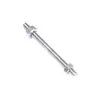 Tornillos pasantes de acero inoxidable 304, pernos prisioneros extendidos, tuercas de tornillo de doble cabeza con alambre pasante M6M8M10M12