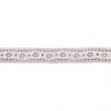 Encaje Angosto Personalizado de 2 cm para Pasador de Pelo DIY, Joyería, Accesorios de Encaje, Accesorios de Encaje para Empaque Cosmético