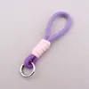 Lanyard de Malla Color Block Lindo para Botella de Agua, Lanyard Anti-Pérdida para Teléfono, Colgante para Llavero, Juguete de Lanyard Creativo, Lanyard Pequeño