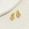 Pingente Pequeno de Nuvem e Cabaça Esmaltado Dourado Areia Preserva Cor Acessório para Pulseira DIY Lanyard de Celular Chaveiro