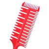 Wan Mei suprimento direto da fábrica pente artístico colorido pente de lâmina grande pente de dentes largos pente para cabelo cacheado pente grande pente para mechas pente de espinha de peixe