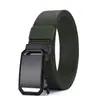 Cinturón Táctico para Hombre con Hebilla Automática, para Exteriores, Casual, de Lona y Nylon, Versátil, Sencillo, para Jóvenes, Cinturón para Pantalones de Entrenamiento Militar