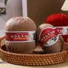 Lana de Shetland Mediana Espesor Lana Pura Ganchillo Hecho a Mano DIY Sombrero Aguja de Tejer Jacquard Suéter Muñeca Bola de Lana