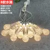 Decoración de techo para bodas, lámpara de araña de acrílico transparente con forma de gota de agua, accesorios para la decoración de la escena de la boda, luces decorativas, cadena de luces LED