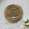 Plato estilo europeo de alto valor para frutas al por mayor regalo boda para enviar a clientes plato de frutas para el hogar oro y plata cobre