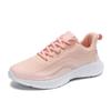 Sapatos Esportivos e de Lazer Femininos Atacado Primavera e Outono Novos Vazados Malha Única Tecido Fly Baixo Corte Solado Macio Leves Tênis de Corrida Femininos