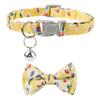 Collar para Mascotas Nuevo Transfronterizo Hecho por el Fabricante Collar de Gato Campana Dorada Collar de Lazo de Gato