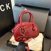 Fábrica fuente de comercio exterior transfronterizo bolsa almohada 2025 nueva popular color sólido bolsa pequeña para mujer portátil de hombro bandolera