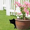 JSTY057 árvores de ferro forjado de jardim transfronteiriças plug-in gato voyeur metal ferro forjado jardim jardim decoração externa