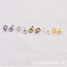 厂家新款热销 DIY手工配件 多颜色选择合金 龙虾扣个性饰品配件