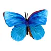 Cabeza de Flor de Mariposa de Goma Suave de Plástico, Decoración del Hogar con Flores Artificiales, Arreglo de Boda, Adornos al por Mayor, Decoración de Mesa para Exteriores