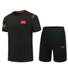 24 playera de manga corta con cuello redondo shorts traje deportivo para hombres y mujeres niños natación fitness competencia abrigo de entrenador personalizado