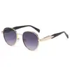 Gafas de sol nuevas de moda europea y americana, estilo vintage moderno, con un toque de alta gama, el mismo estilo que se populariza en internet, gafas con protección UV para hombres y mujeres