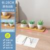 Nuevo estante de flores carnosas, estante de almacenamiento de escritorio de oficina, estante de almacenamiento de madera maciza para el alféizar de la ventana de la sala de estar, estante pequeño para balcón y ventana salediza