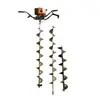 Máquina de limpeza de furo de estaca tubular ferramenta de remoção de núcleo de solo de estaca canteiro de obras máquina manual leve de remoção de estaca operação flexível simples