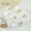 Toalla infantil de dibujos animados de animales, de gasa de seis capas, especial para el rostro del bebé, suave y absorbente, ideal para la saliva del bebé.