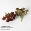 Simulação de bonsai suculento reunindo mini artificial falso acessórios suculentos parede planta verde DIY ornamentos de decoração de casa