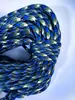 Corda Paracord de 7 Fios e 4mm para Uso Outdoor Multifuncional Corda de Tração para Montanhismo Paraquedista Equipamento de Fuga e Sobrevivência Corda de Segurança Paracord 31m