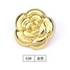 Moda Tierra oro pie alto costura botón metálico abrigo cortavientos traje Botón 15mm -25mm punto al por mayor
