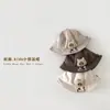 Sombrero Infantil Qiunan 2026 Nuevo Primavera y Otoño Lindo Oso Sombrero de Pescador Estilo Ins Sombrero para el Sol para Niños y Niñas