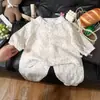 Conjunto de Ropa para Casa para Niñas 2026, Niños Talla Mediana y Grande, Algodón Transpirable de Gasa para Padres e Hijos, Pijama de Manga Larga de Dos Piezas, Moderno