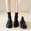 Mocasines Mary Jane estilo británico para mujer, otoño 2026 superventas japoneses JK versátiles lindos ligeros de suela blanda zapatos pequeños de cuero para mujer