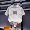 Camiseta de Manga Corta con Cuello Redondo Tie-Dye de Estilo Americano de Alta Gama para Hombre 2025 Nueva Marca de Moda Casual Europea Holgada Top de Media Manga
