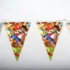 Fiesta Temática de Cumpleaños de Mario Super Mary Decoración de Cumpleaños Infantil Plato de Papel Desechable Taza Banderín Globo