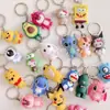 Nuevo Llavero de Dibujos Animados Anime Lindo Cadena Colgante para Teléfono Móvil Mochila Accesorios de Muñeca Juguetones Venta al por Mayor