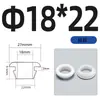 Ranura Ensanchada Tipo Elevado Silicona Doble Cara Bobina Protectora de Cable Salida de Cable Anillo de Goma Silicona Anillo Protector de Cable Resistente a Altas y Bajas Temperaturas Anillo de Sellado