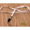 Fivela de Avião 7mm Pen Drive Porta-Crachá Lanyard de Pescoço Longo Plástico Vermelho Destacável Cartão de Identidade Cartão Escolar Lanyard para Celular